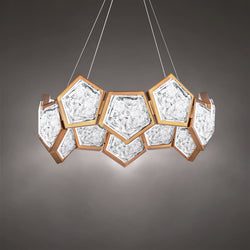 Modern Forms - PD-74126-AB - LED Chandelier - Starlight Starbright - Aged Brass