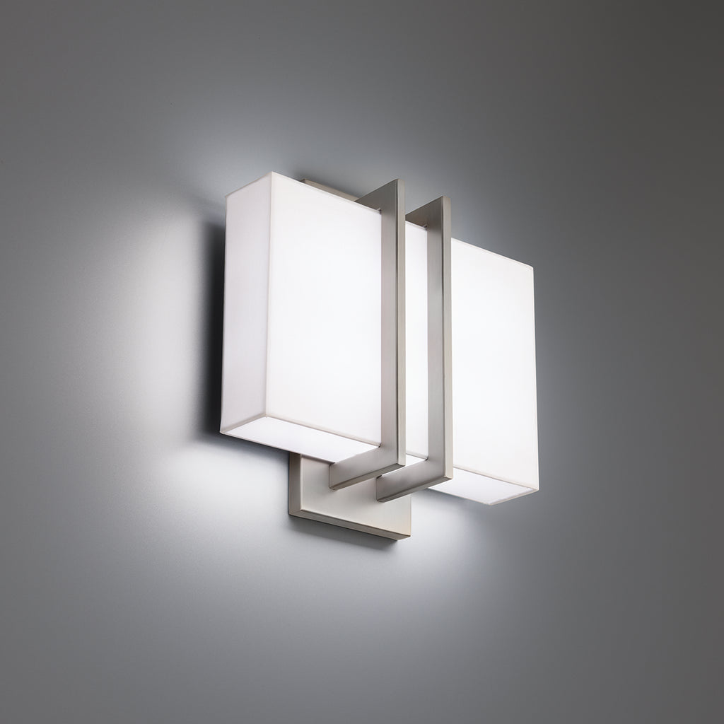 Modern Forms - WS-26111-27-BN - LED Wall Sconce - Downton - Brushed Nickel