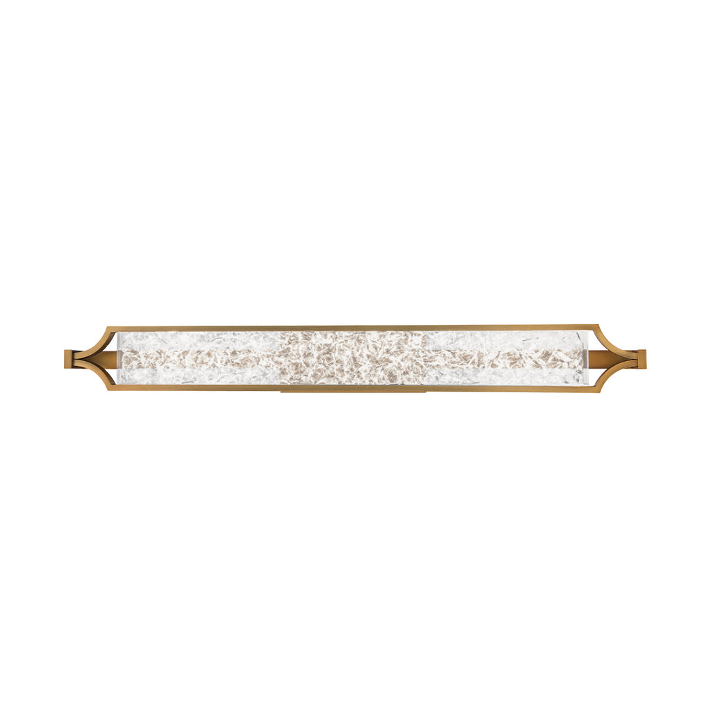 Modern Forms - WS-32138-AB - LED Vanity - Emblem - Aged Brass