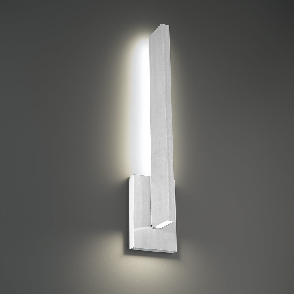 Modern Forms - WS-W18122-30-AL - LED Outdoor Wall Sconce - Mako - Brushed Aluminum