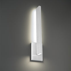 Modern Forms - WS-W18122-30-AL - LED Outdoor Wall Sconce - Mako - Brushed Aluminum