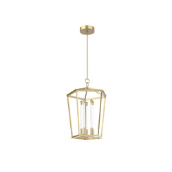Alora - PD317122NB - LED Pendant - Delphine - Natural Brass|Urban Bronze