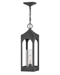 Hinkley - 18082DSZ - LED Hanging Lantern - Amina - Distressed Zinc