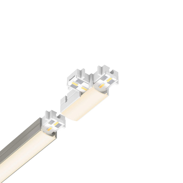 LED Ultra Slim Linear Connector in White Finish