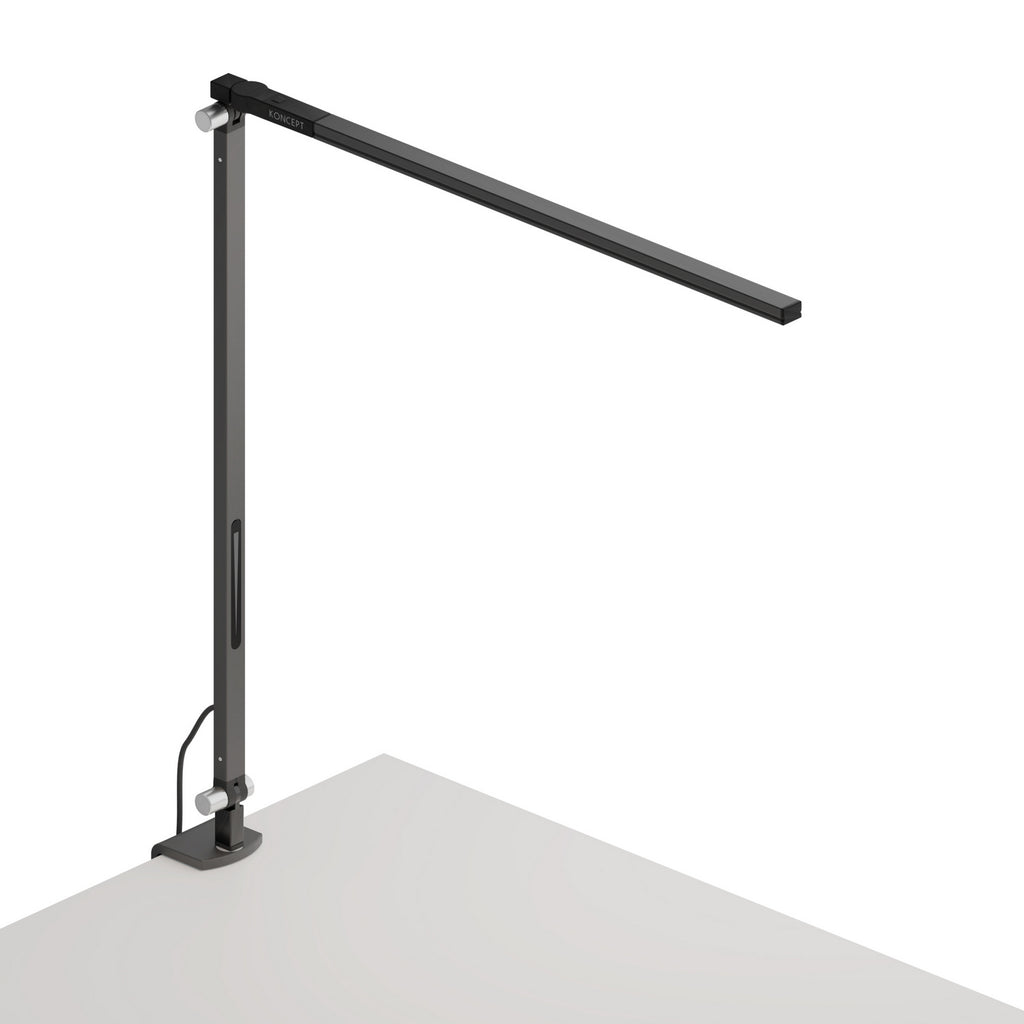 Koncept - AR1000-CD-MBK-CLP - LED Desk Lamp - Z-Bar - Metallic Black