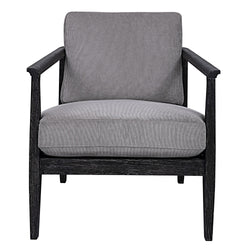 Uttermost - 23657 - Accent Chair - Brunei - Dark Ebony