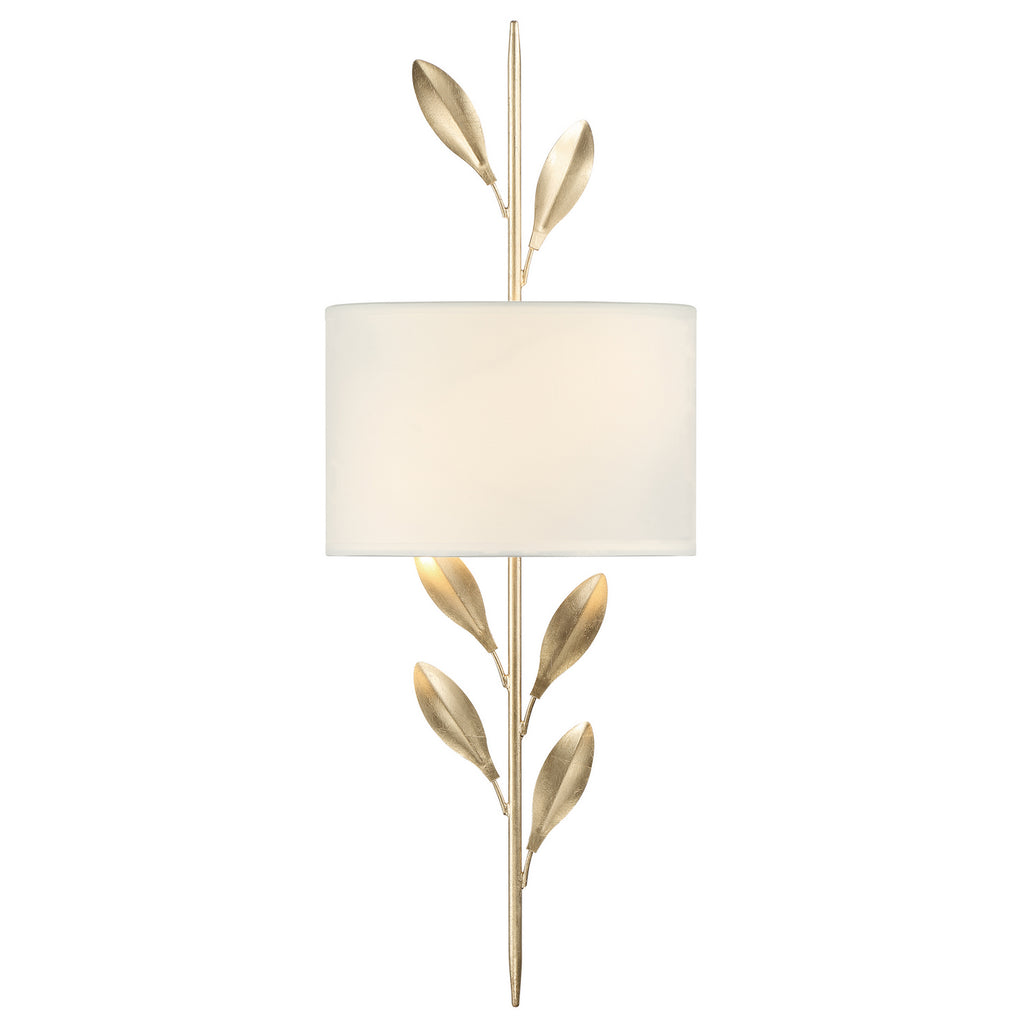 Crystorama - 501-GA - Two Light Wall Mount - Broche - Antique Gold