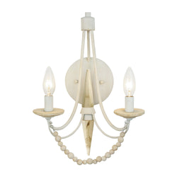 Varaluz - 350W02CW - Two Light Wall Sconce - Brentwood - Country White