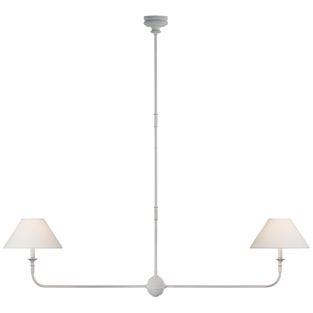 Visual Comfort Signature - TOB 5455PW-L - LED Linear Pendant - Piaf - Plaster White