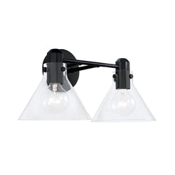 Capital Lighting - 145821MB-528 - Two Light Vanity - Greer - Matte Black
