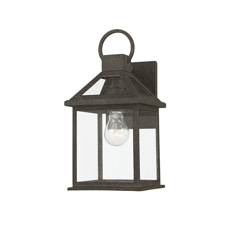 Troy Lighting - B2741-FRN - One Light Outdoor Wall Sconce - Sanders - French Iron