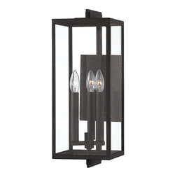 Troy Lighting - B5513-FRN - Three Light Outdoor Wall Sconce - Nico - French Iron