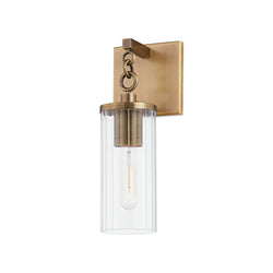 Troy Lighting - B6121-PBR - One Light Outdoor Wall Sconce - Yucca - Patina Brass