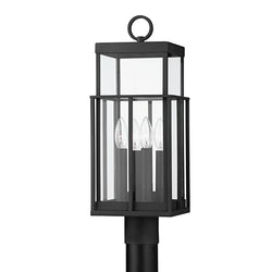 Troy Lighting - P6484-TBK - Four Light Outdoor Post Mount - Longport - Textured Black