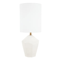 Troy Lighting - PTL1016-PBR - One Light Table Lamp - Ashburn - Patina Brass