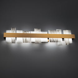Modern Forms - WS-68137-AB - LED Bath Light - Acropolis - Aged Brass