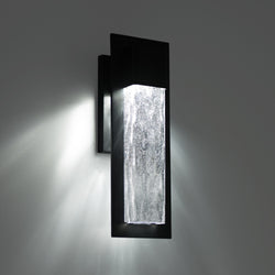 Modern Forms - WS-W54025-BK - LED Outdoor Wall Sconce - Mist - Black