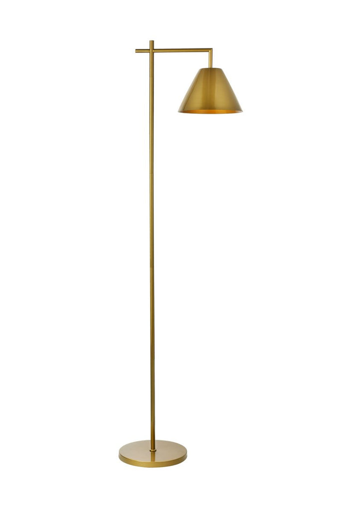 Elegant Lighting - LD5101FL21BR - One Light Floor Lamp - Flos - Brass