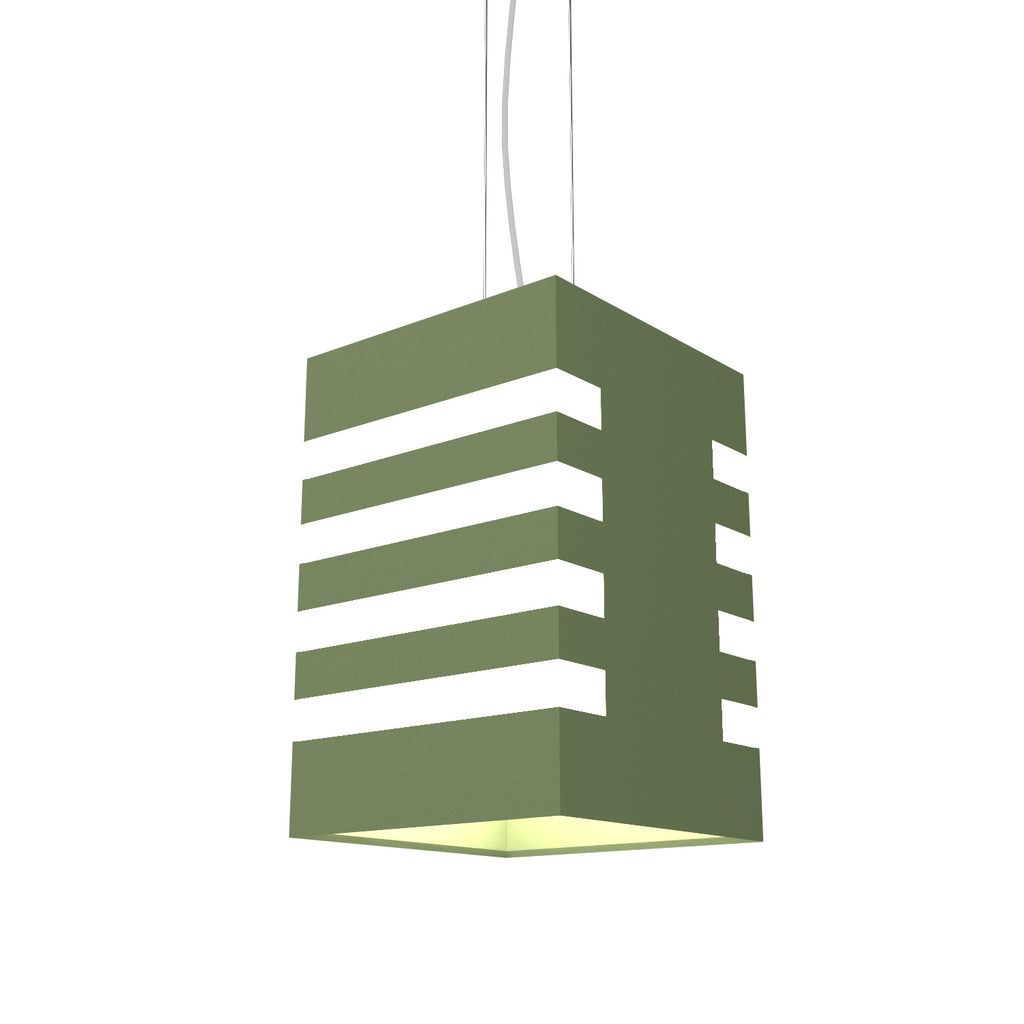 Accord Lighting - 232.30 - One Light Pendant - Clean - Olive Green