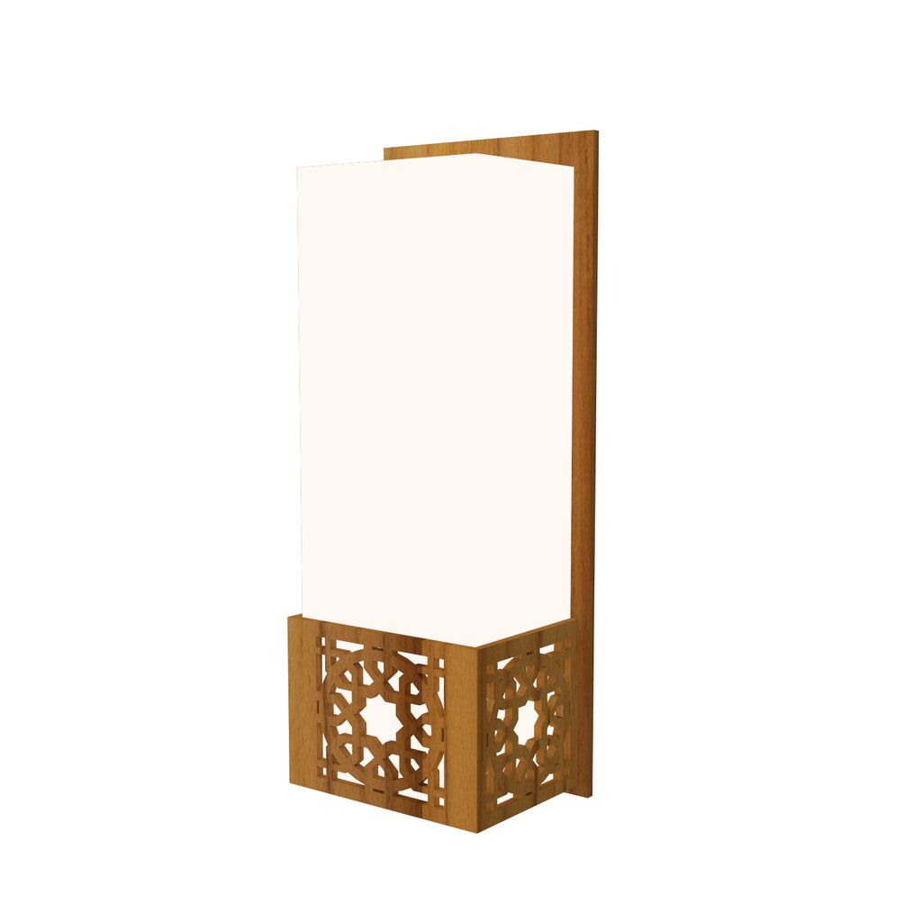 Accord Lighting - 4052.12 - One Light Wall Lamp - Patterns - Teak