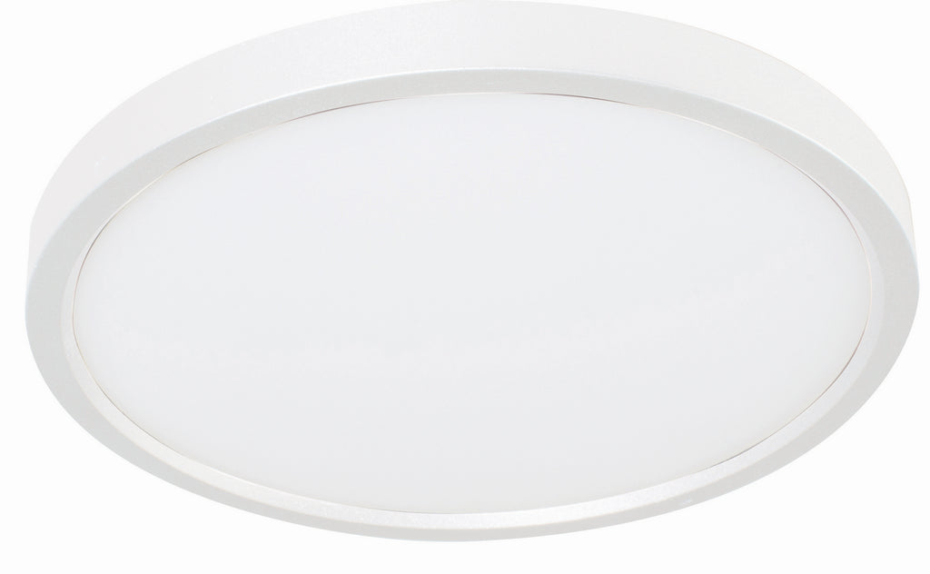AFX Lighting - EGRF08LAJD1WH - LED Flush Mount - Edge Round - White