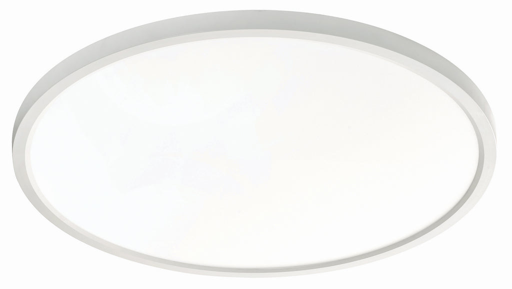 AFX Lighting - EGRF2440LAJD1WH - LED Flush Mount - Edge Round - White