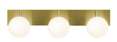 AFX Lighting - METV3008L30D1SB - LED Vanity - Metropolitan - Satin Brass