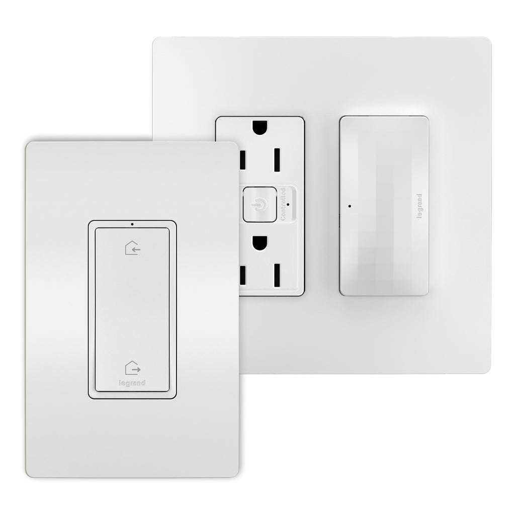 Legrand - WNRH15KITWH - Outlet Kit With H/A Switch - White