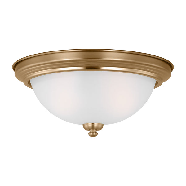 Geary Two Light Flush Mount