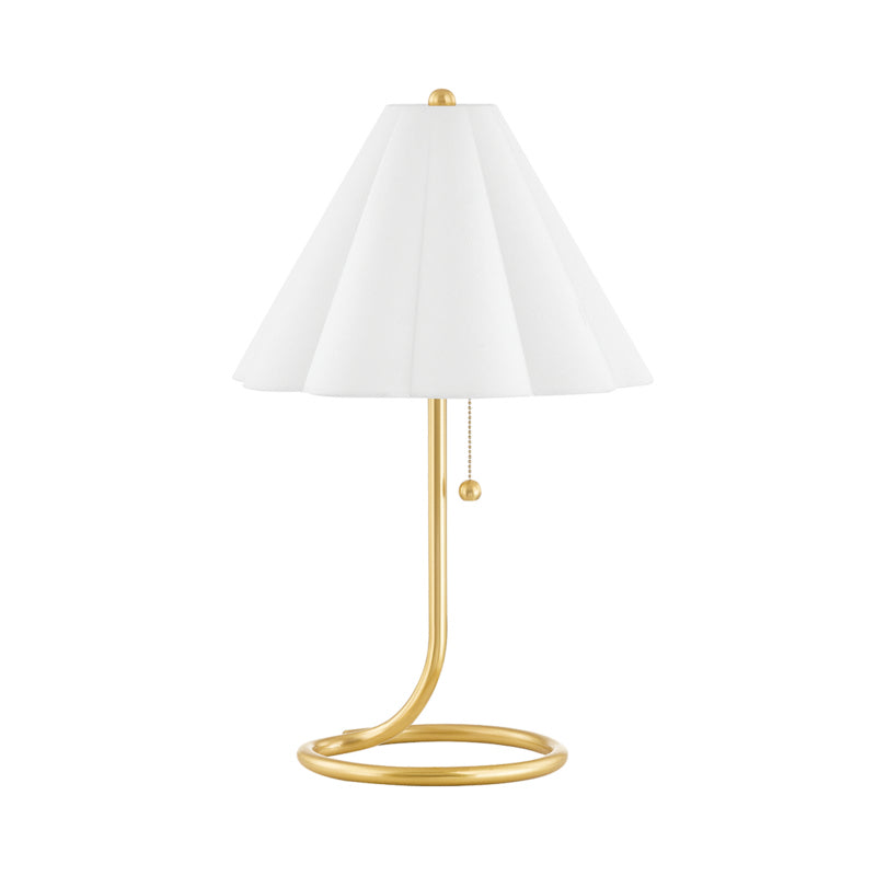 Mitzi - HL653201-AGB - One Light Table Lamp - Martha - Aged Brass