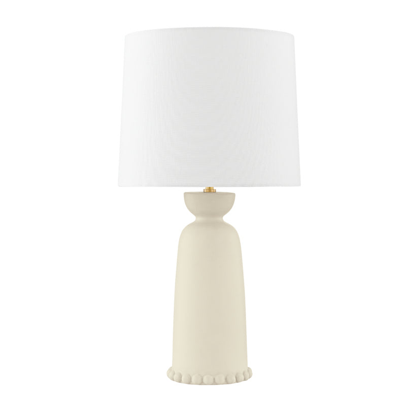 Mitzi - HL663201-AGB/CAI - One Light Table Lamp - Rhea - Aged Brass/Ceramic Antique Ivory