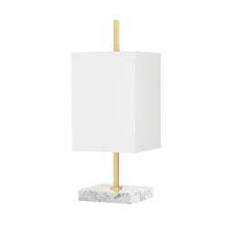 Mitzi - HL700201-AGB - One Light Table Lamp - Mikaela - Aged Brass