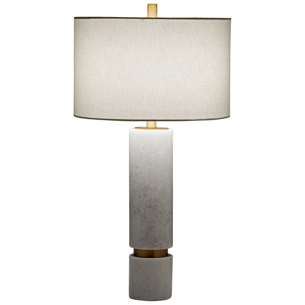 Cyan - 10357-1 - LED Table Lamp - Brass