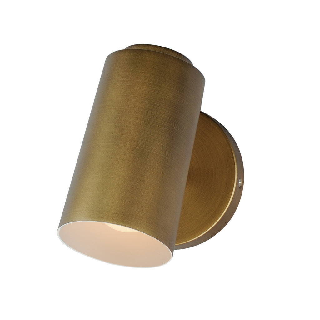 Maxim - 62001NAB - LED Outdoor Wall Sconce - Spot Light - Natural Aged Brass