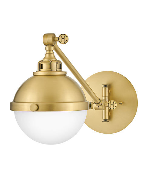 Fletcher LED Wall Sconce in Satin Brass Finish