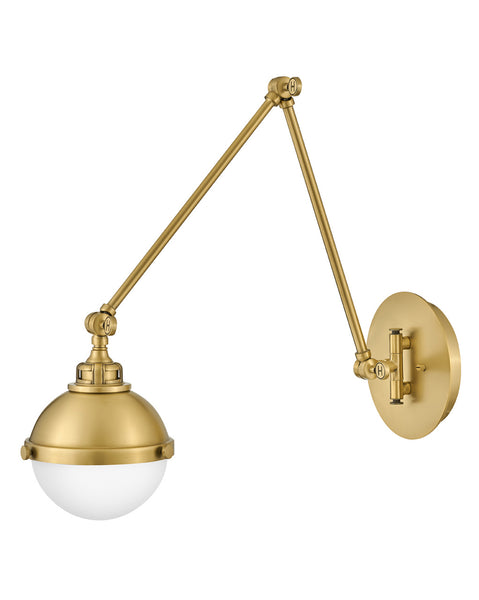 Fletcher LED Wall Sconce in Satin Brass Finish