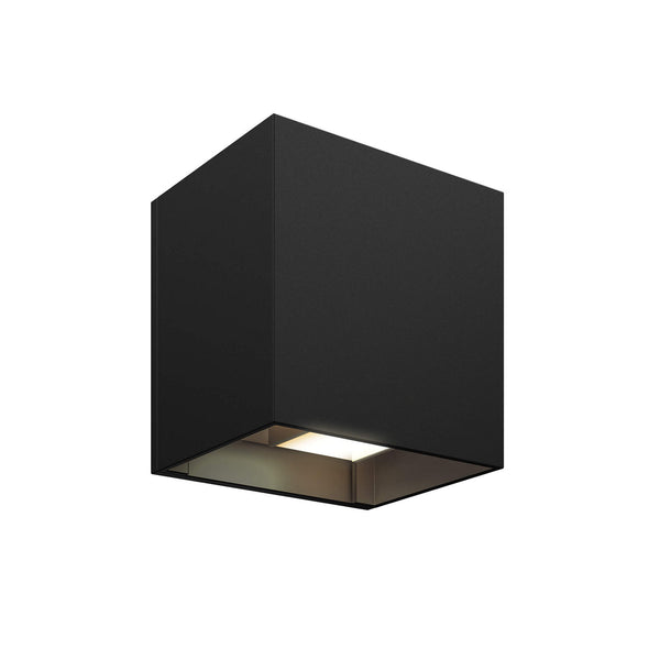 LED Wall Sconce in Black Finish