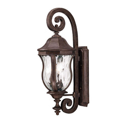 Savoy House - 5-300-40 - Three Light Outdoor Wall Lantern - Monticello - Walnut Patina