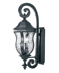 Savoy House - 5-300-BK - Three Light Outdoor Wall Lantern - Monticello - Black