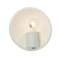 Justice Designs - CER-7051-BIS-NCKL - One Light Wall Sconce - Ambiance - Bisque