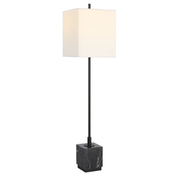 Uttermost - 30155-1 - One Light Buffet Lamp - Escort - Satin Black