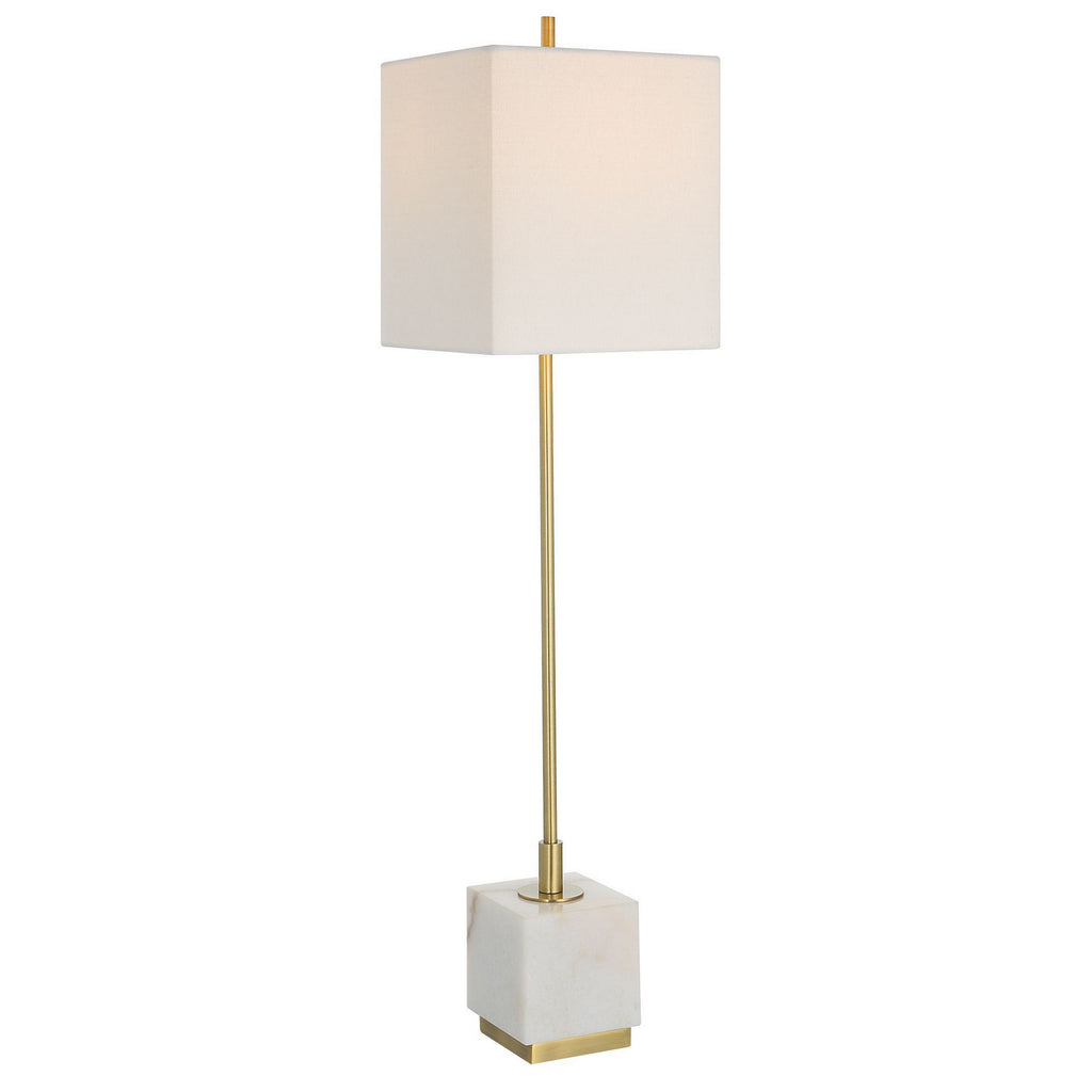 Uttermost - 30156-1 - One Light Buffet Lamp - Escort - Plated Brushed Brass