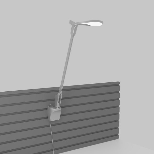 Splitty LED Desk Lamp in Silver Finish