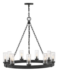 Hinkley - 29208BK - LED Hanging Lantern - Sawyer - Black