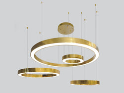 Avenue Lighting - HF4444-PB - LED Chandelier - Aria - Polished Brass