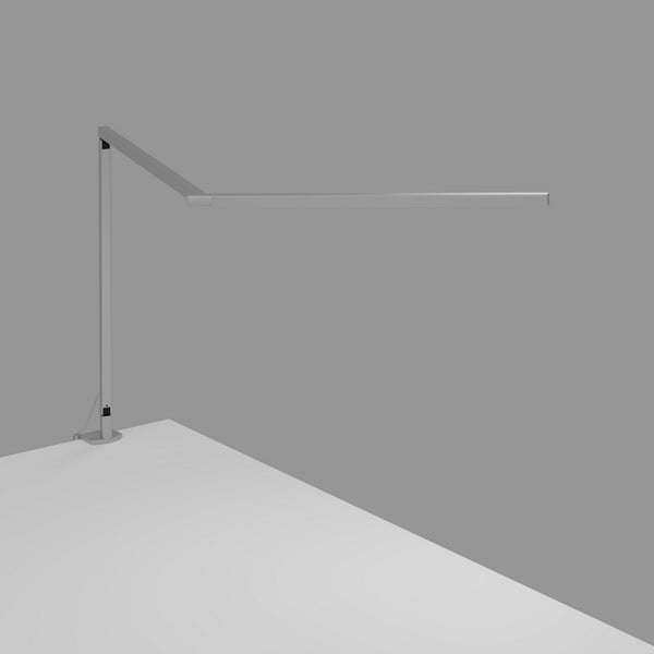 Z-Bar LED Desk Lamp in Silver Finish