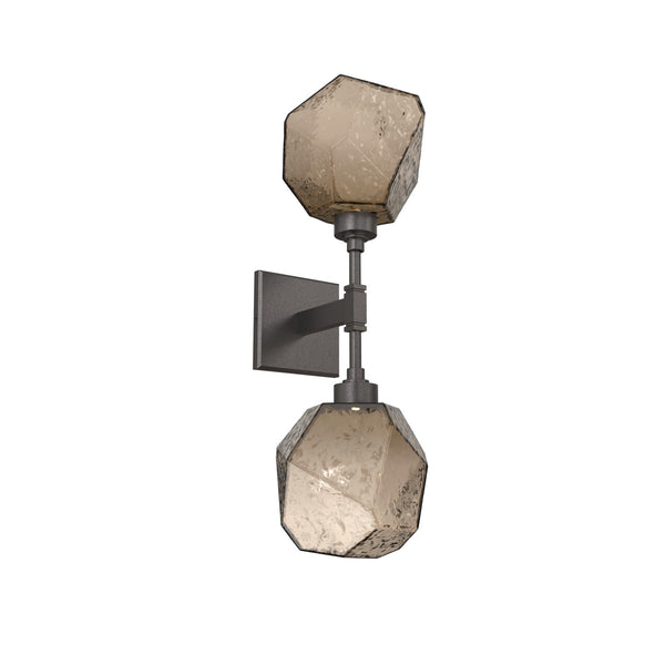 Gem LED Wall Sconce in Graphite Finish