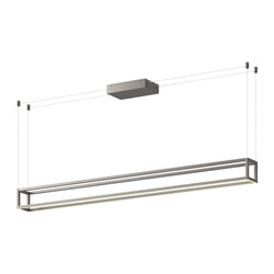 Kuzco Lighting - LP45560-BN - LED Linear Pendant - Plaza - Black|Brushed Gold|Brushed Nickel|White
