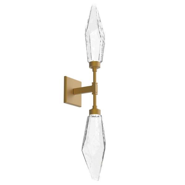 Rock Crystal Two Light Wall Sconce