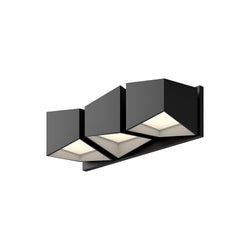 Kuzco Lighting - VL31218-BK/WH - LED Vanity - Cubix - Black/White